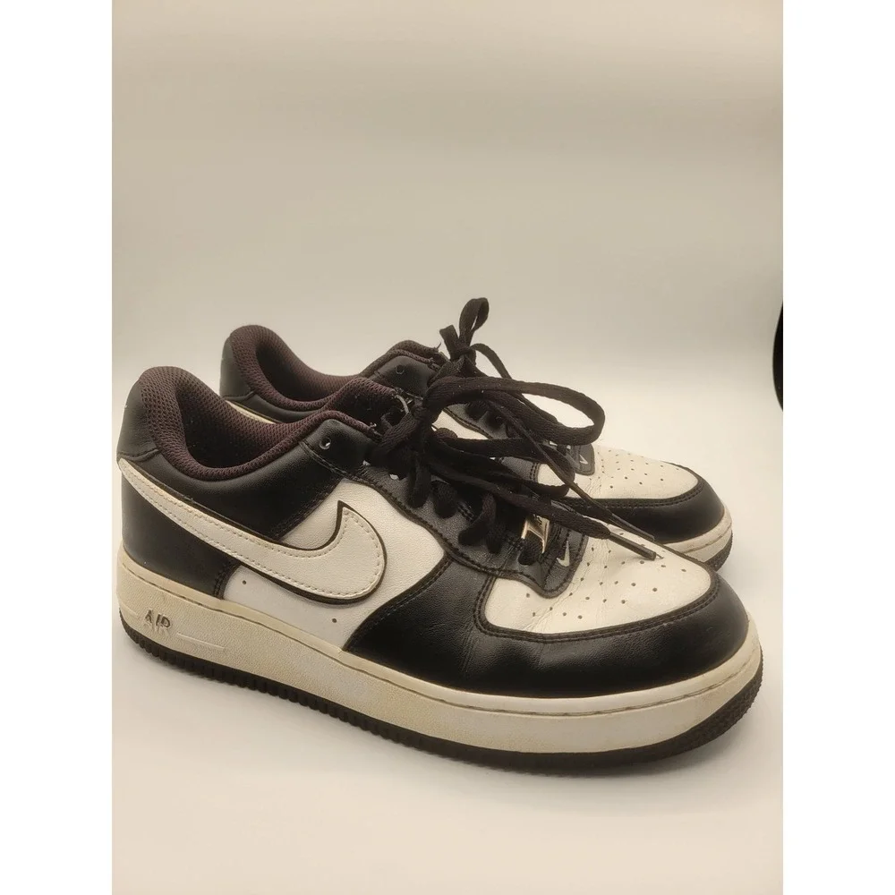 Nike Air Force 1 Low Panda Black White Sneakers AF1 Low Top Shoes sz 7